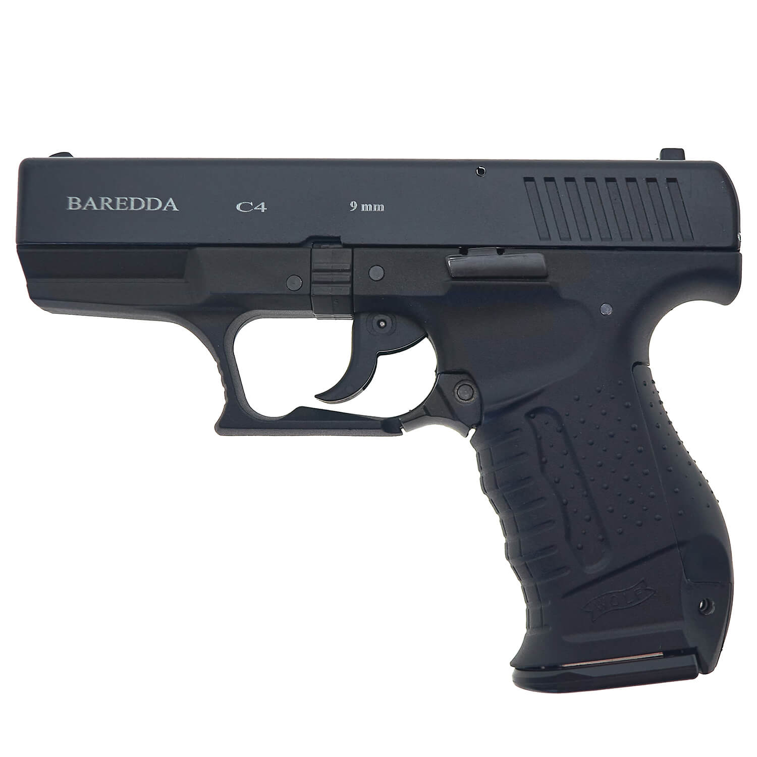 Купить качественный холостой пистолет Baredda C4 Стартовій охолощкнный пистолет Walther P99